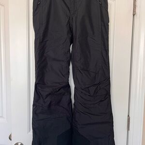 Columbia Bugaboo Omni-Tech Black Insulated Snow Jogger Pants Size Small
